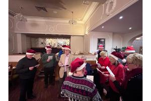 The singers at the Wetherby Whaler restaurant in Guiseley